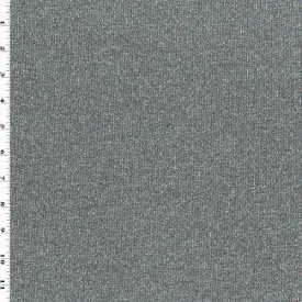 2 YD PC-Gray Texture Rib Knit Fabric