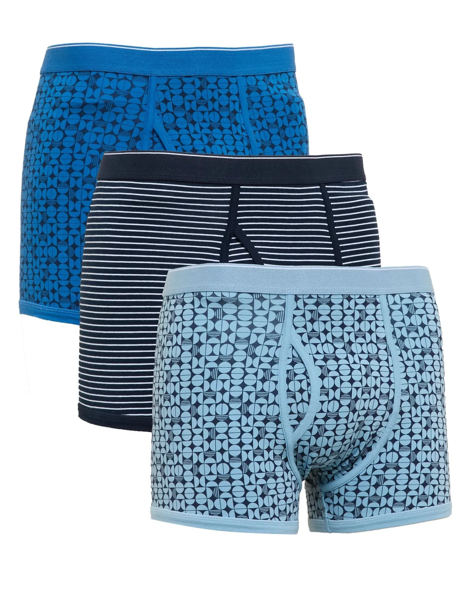 3pk Cool & Fresh™ Geometric Trunks