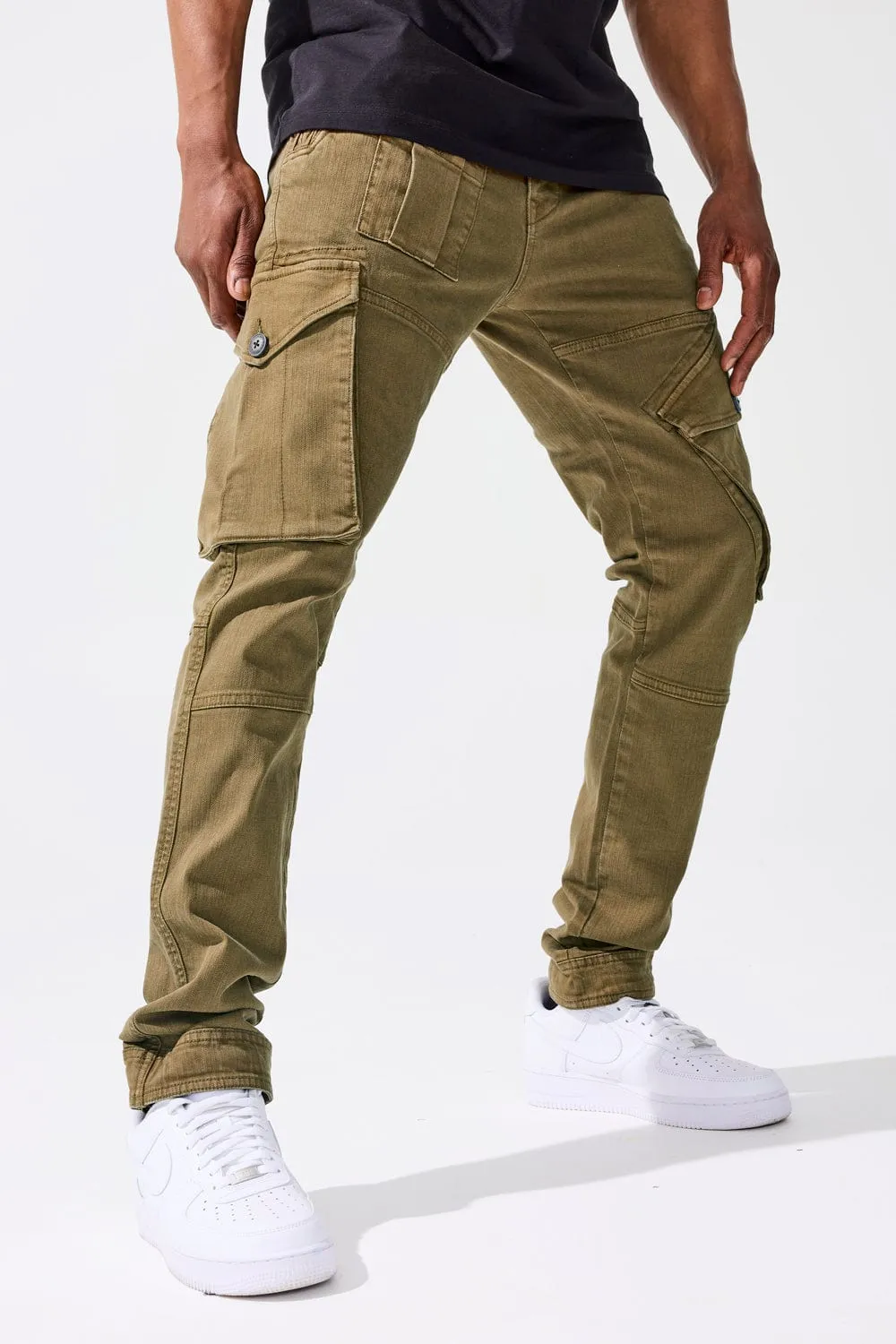 Aaron - Trailblazer Cargo Pants (Military Olive)