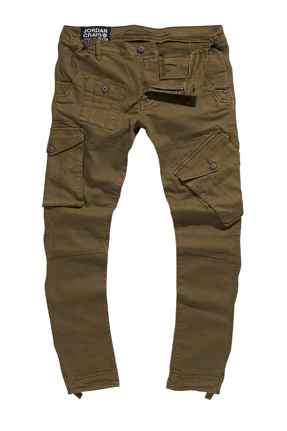 Aaron - Trailblazer Cargo Pants (Military Olive)