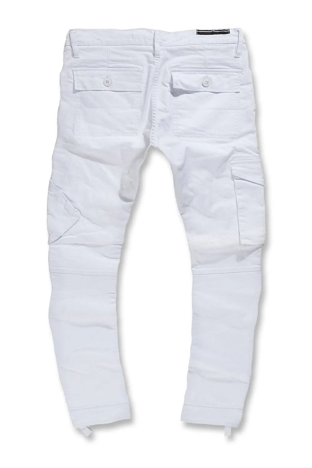 Aaron - Trailblazer Cargo Pants (White)