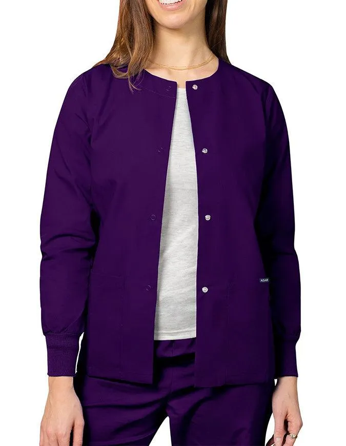 Adar 29 Inch Women's Two Pockets Warm Up Scrub Lab Jacket