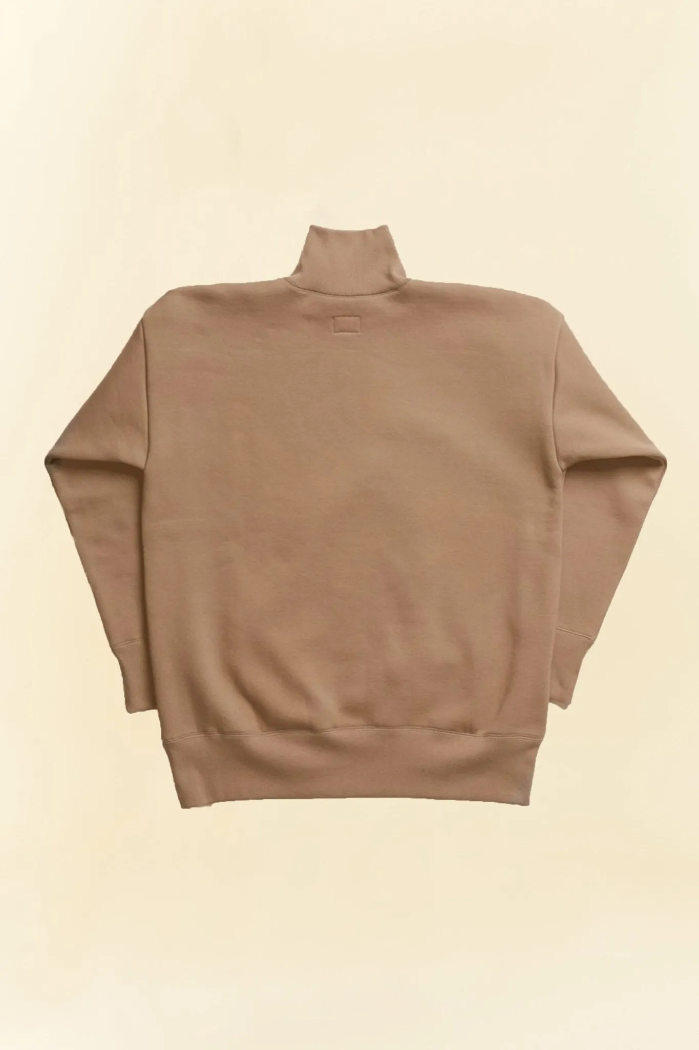 Addict Clothes ACVM Mockneck Sweatshirt - Sand