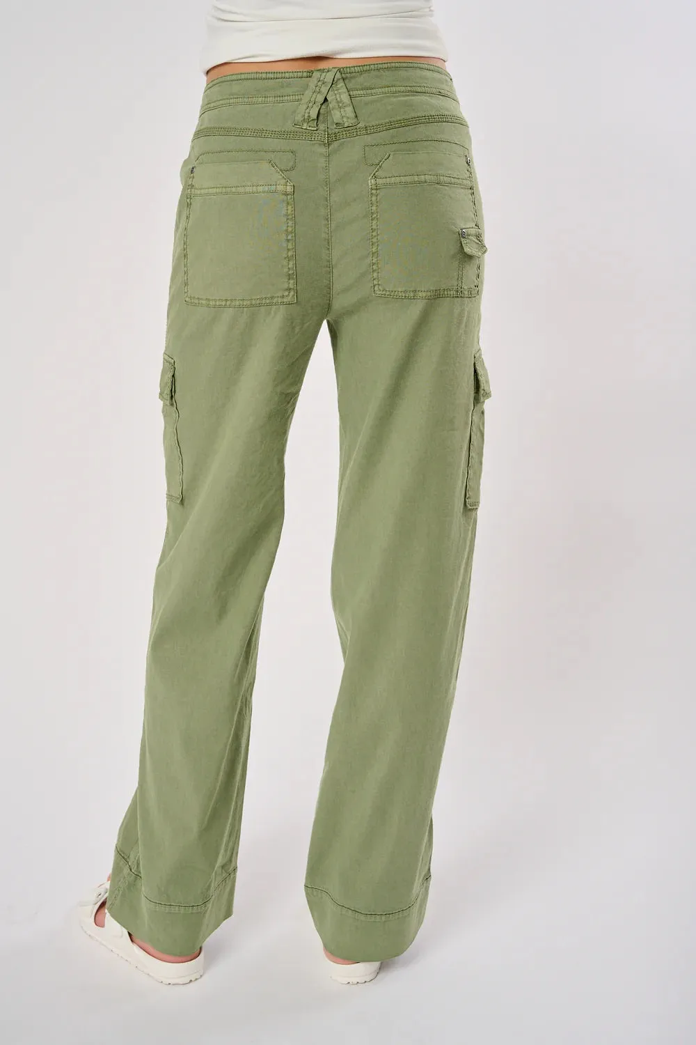 Ally Cargo Pant - Cilantro