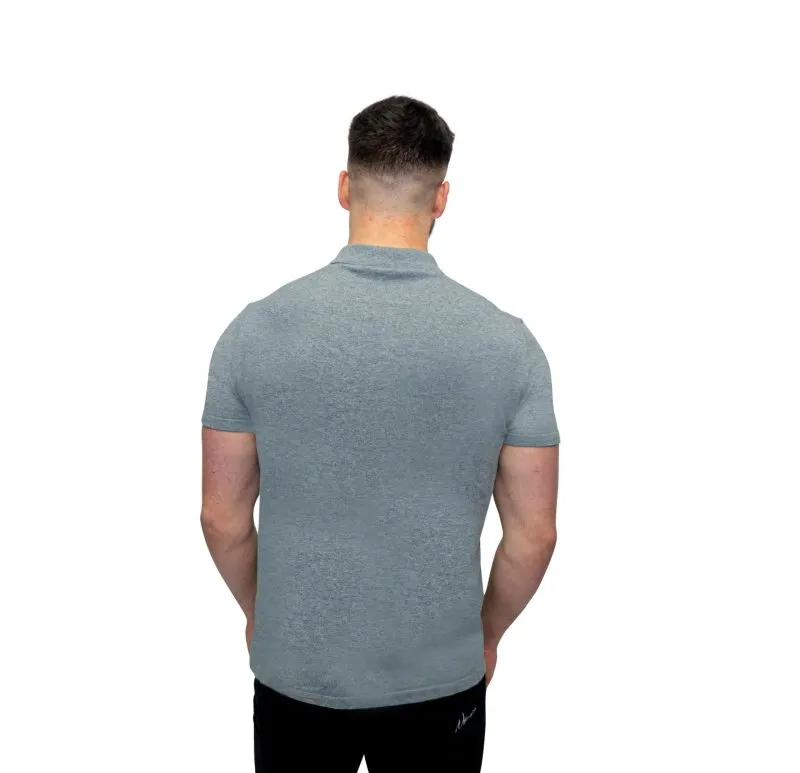 Antonio Falcone Gianni Short Sleeve Knitwear Grey - Xl