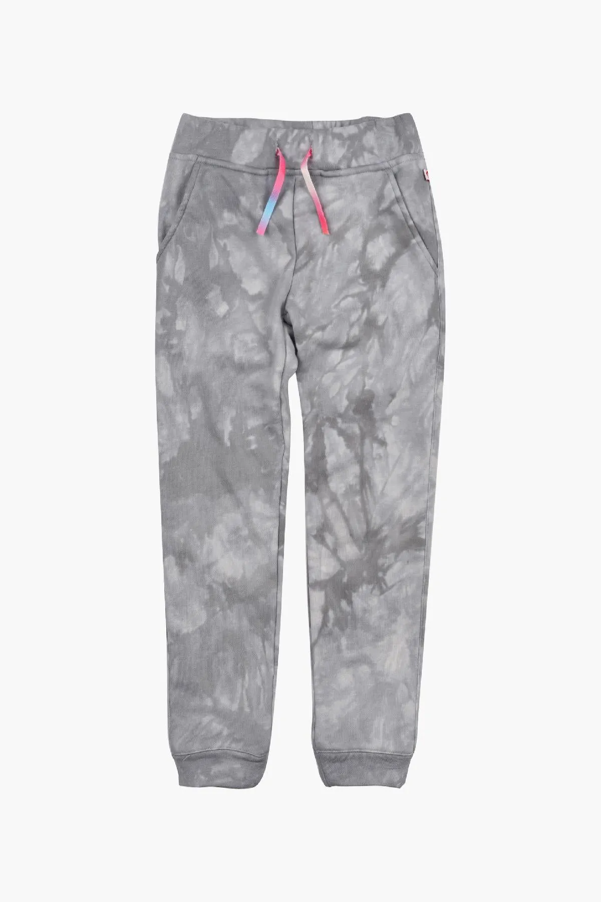 Appaman Stanton Girls Sweatpants - Grey Tie Dye