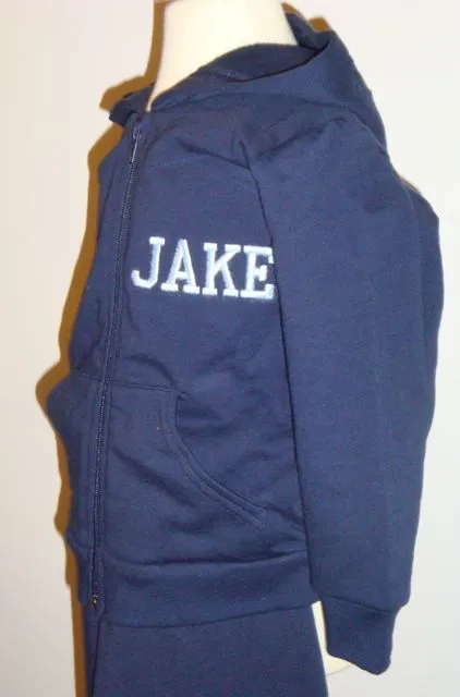 Baby and Children's Hoodie with personalized with embroidered monogram or Name