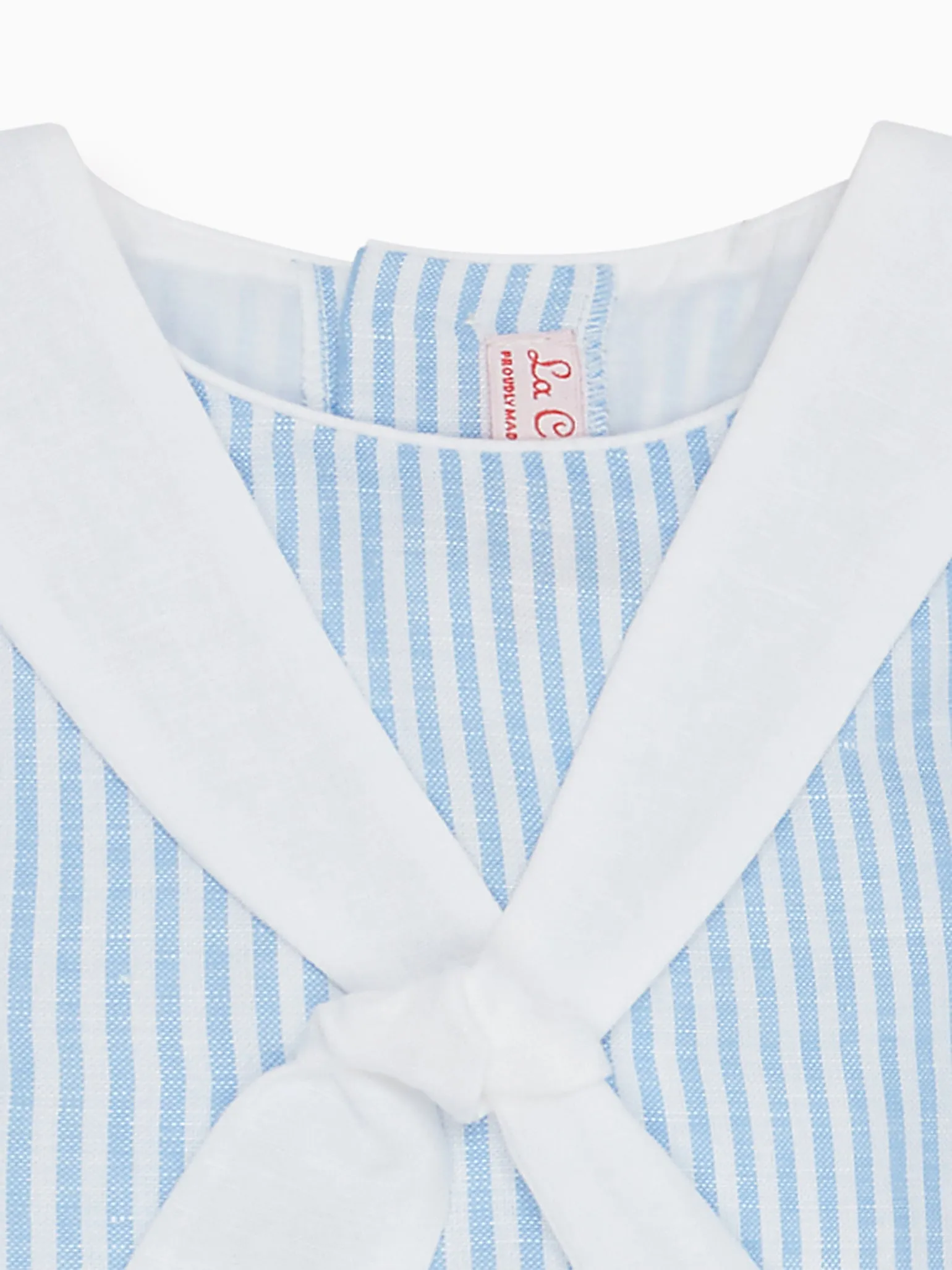 Blue Stripe Aranda Girl Sailor Dress