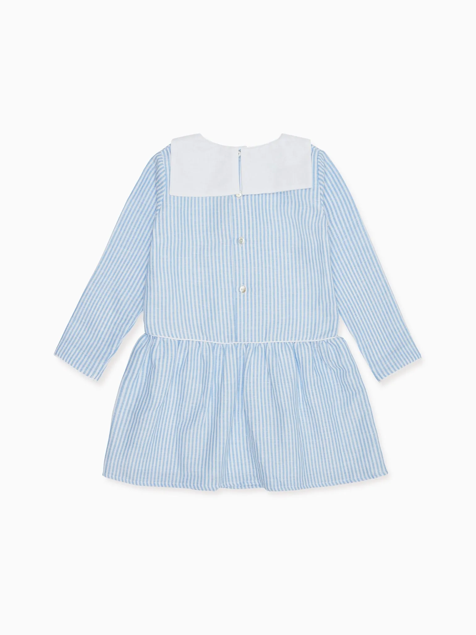 Blue Stripe Aranda Girl Sailor Dress