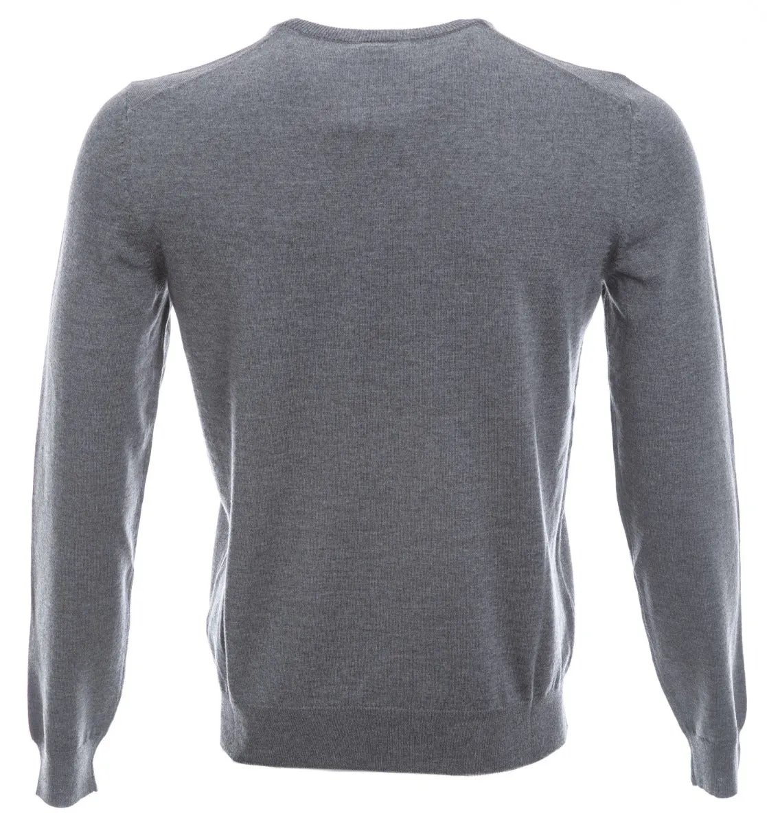 BOSS Baram-L Knitwear in Light Grey