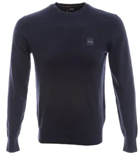 BOSS Kanovant Knitwear in Dark Blue