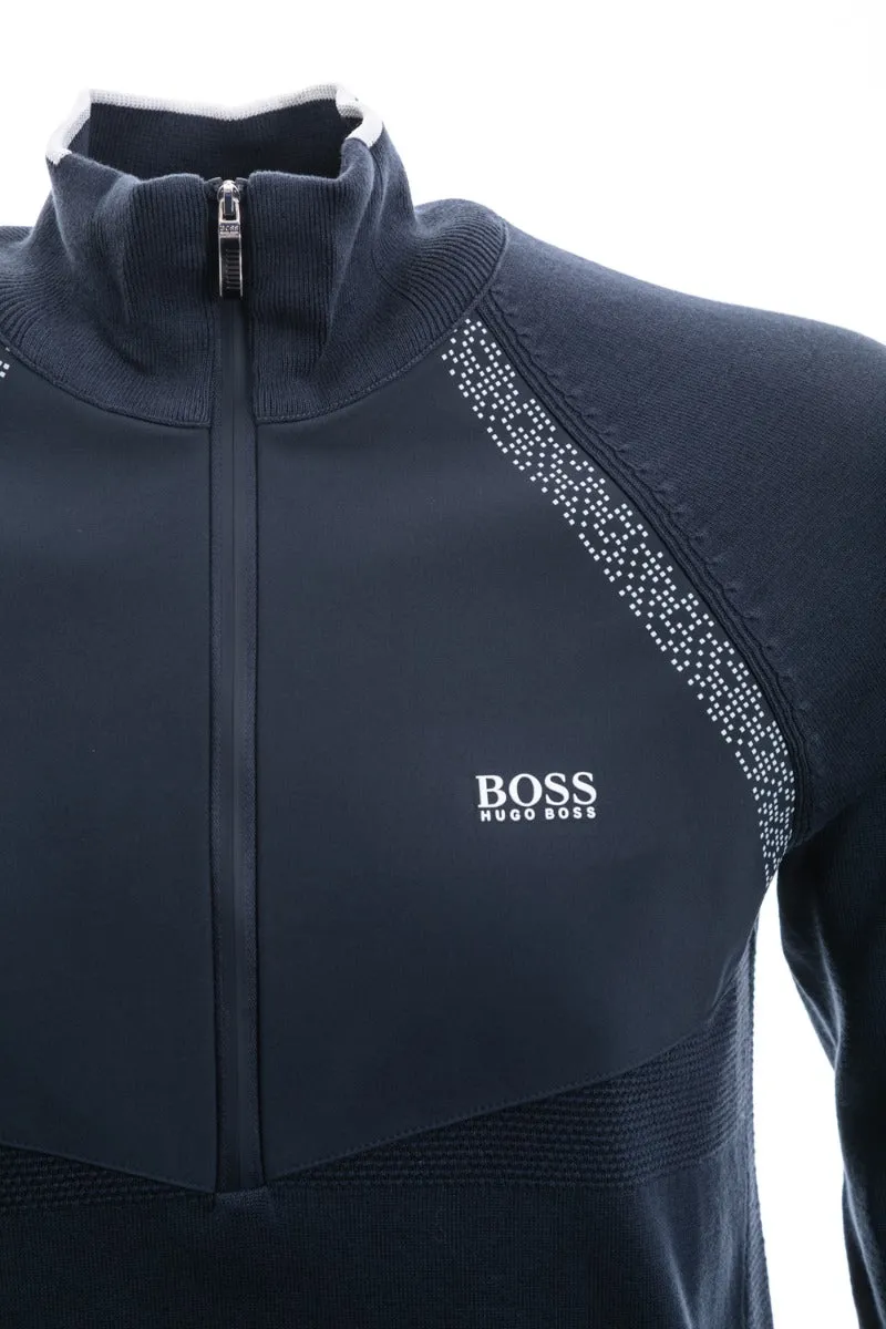 BOSS Zaxel Knitwear in Navy