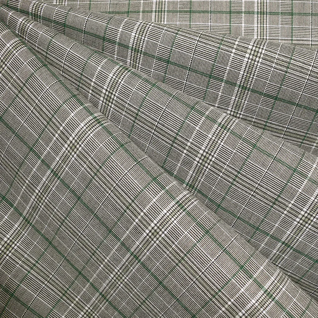 Broken Glen Plaid Suiting Grey/Hunter