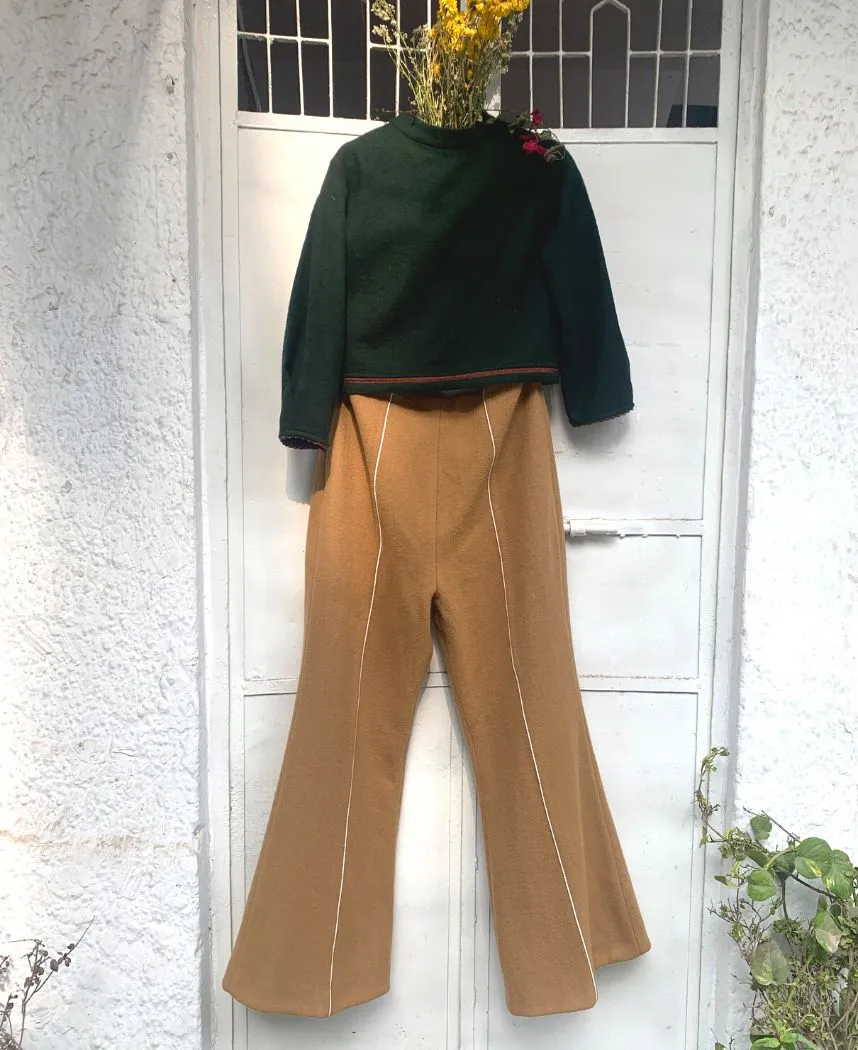 Brown High Waisted Pants