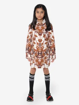 Burberry Girls Patricia Camouflage Print Dress