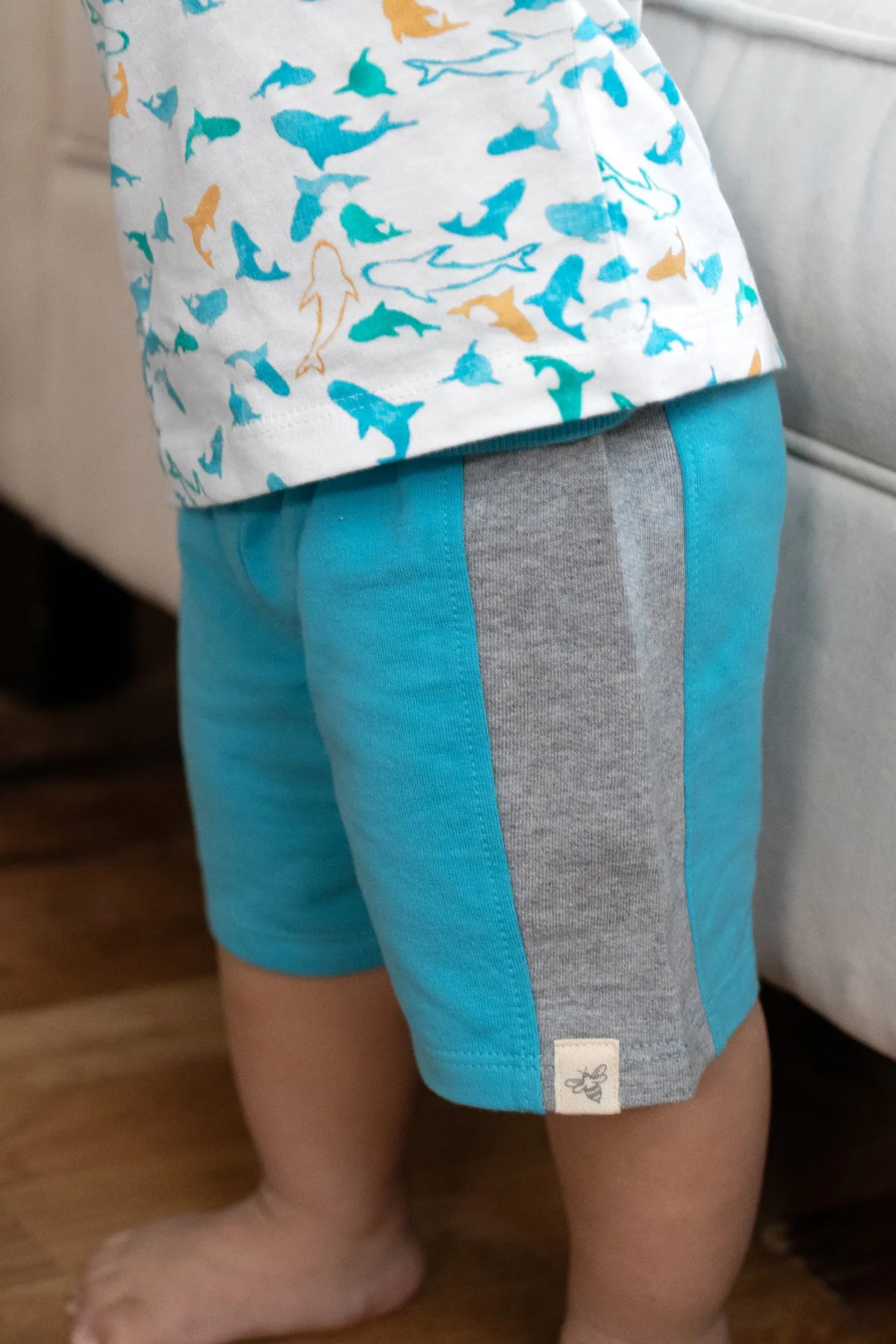 Burt's Bees Shark Attack 2-Piece Boys Set