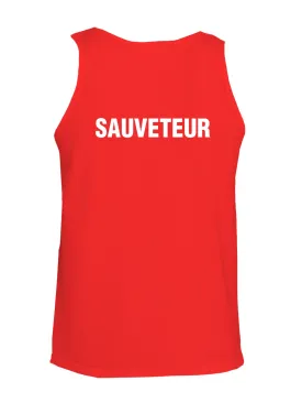 Camisole ''Sauveteur'' - Rouge