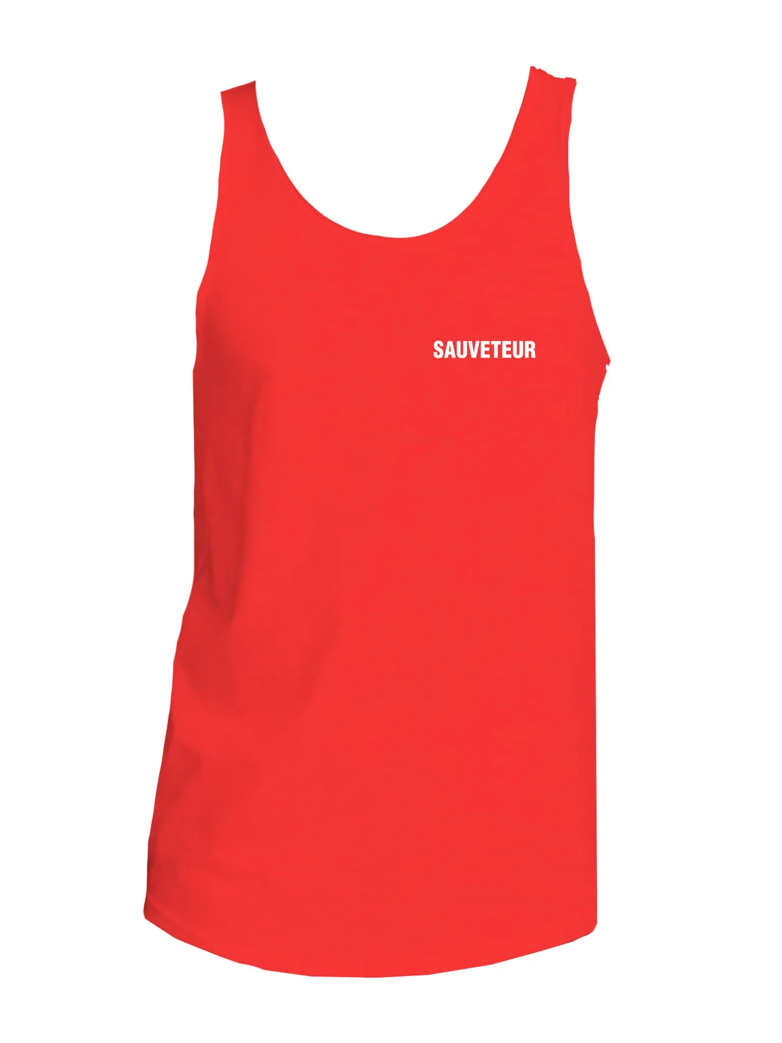 Camisole ''Sauveteur'' - Rouge