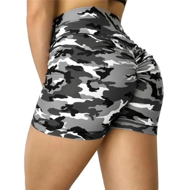 Camouflage Stretch Shorts