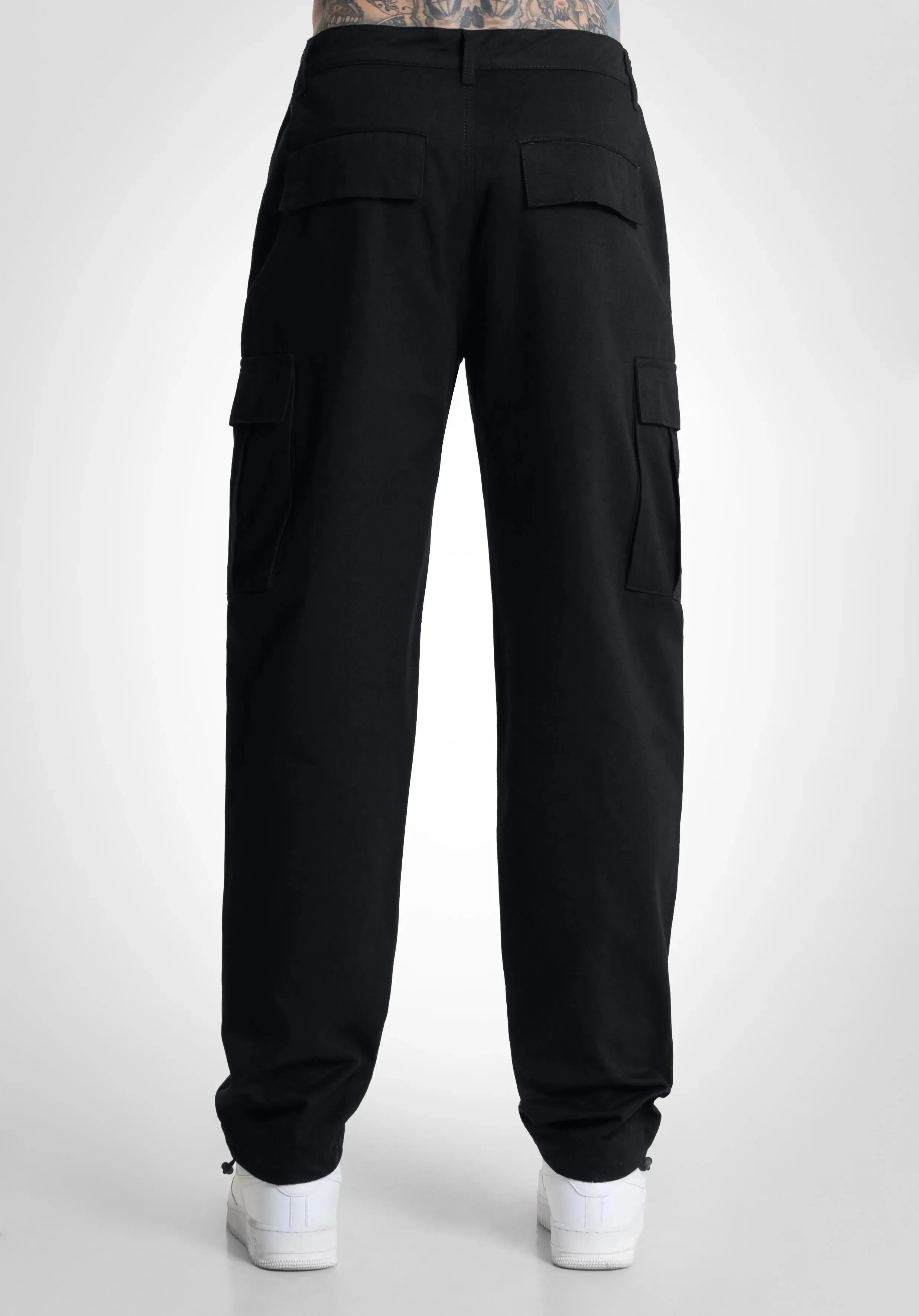 CARGO PANTS - BLACK