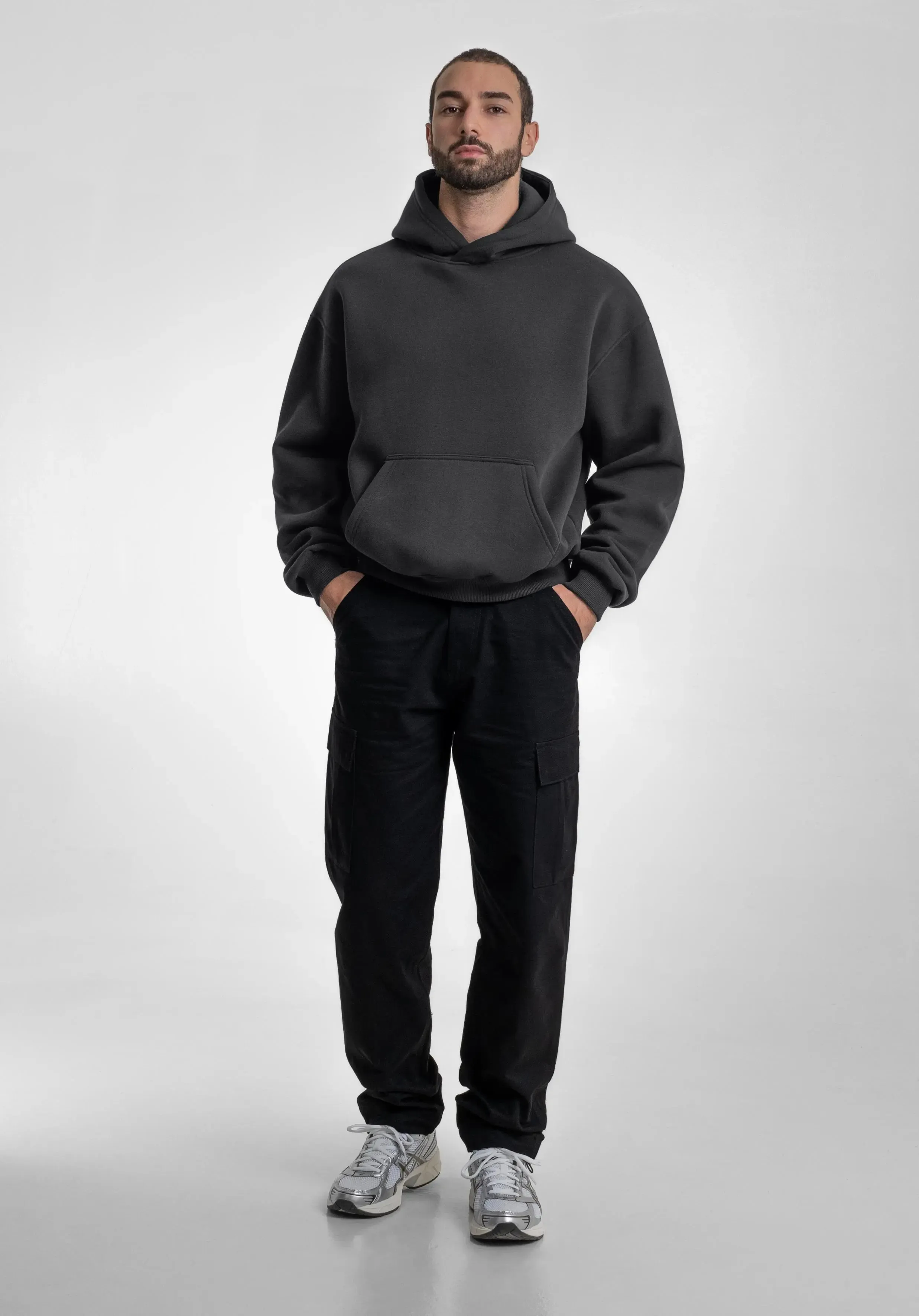 CARGO PANTS - BLACK