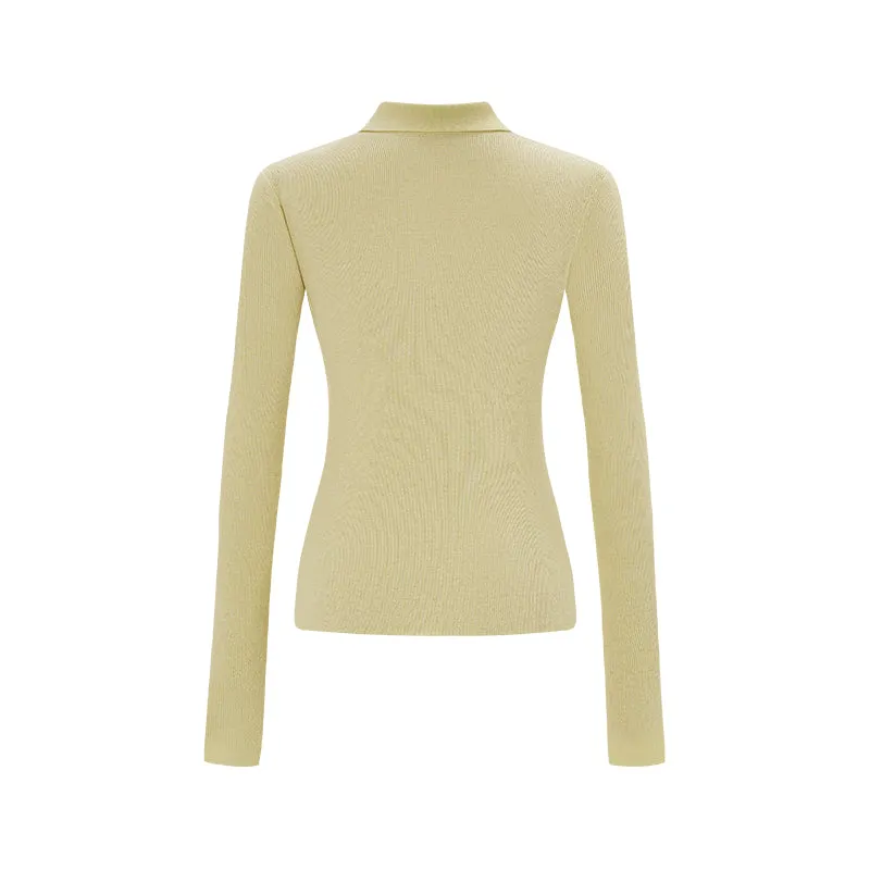 Cheese Polo Woolen Knitwear