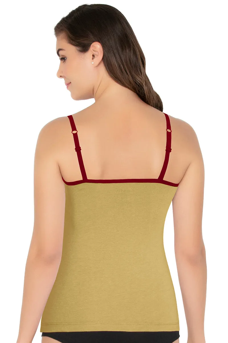 Cotton Camisole - Sesame-Crim