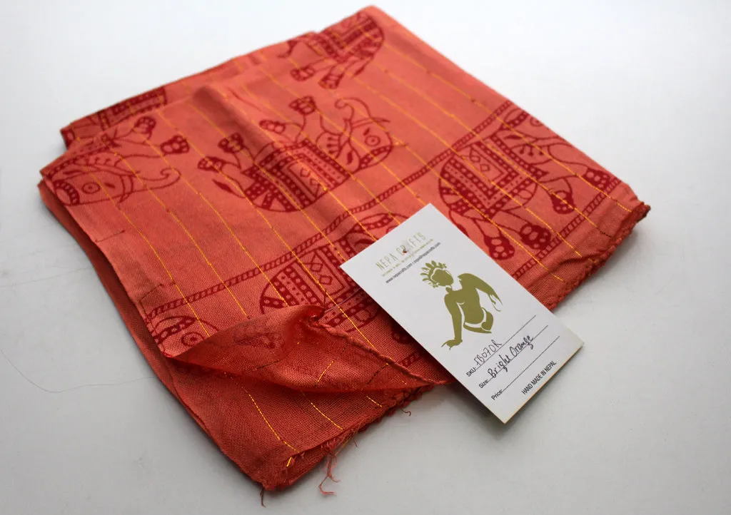 Cotton Indian Safari Summer Scarf