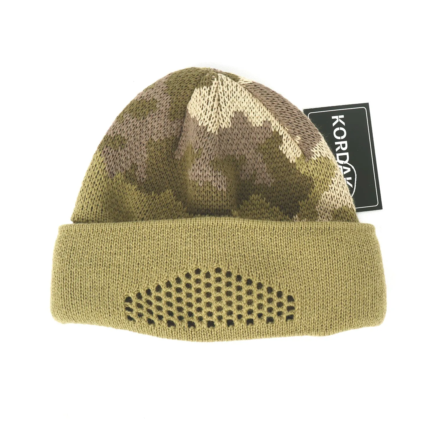 CRW Camouflage Knitted Balaclava Beanie (Ski Mask)