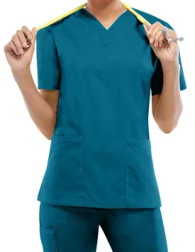 Dickies EDS 27 Inch Women's V-Neck Scrub Top