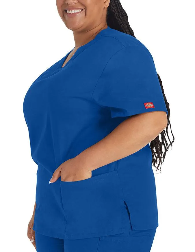 Dickies EDS 27 Inch Women's V-Neck Scrub Top