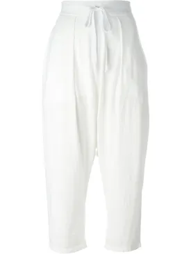 Drop Crotch Cropped Pants