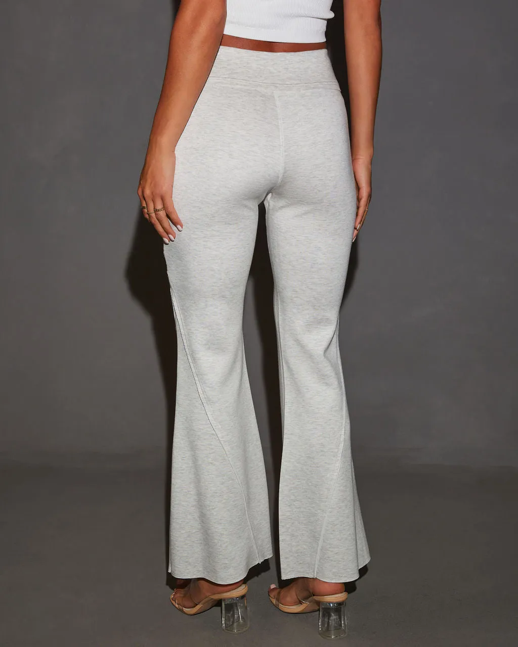 Easy Groove High Waisted Flare Pants