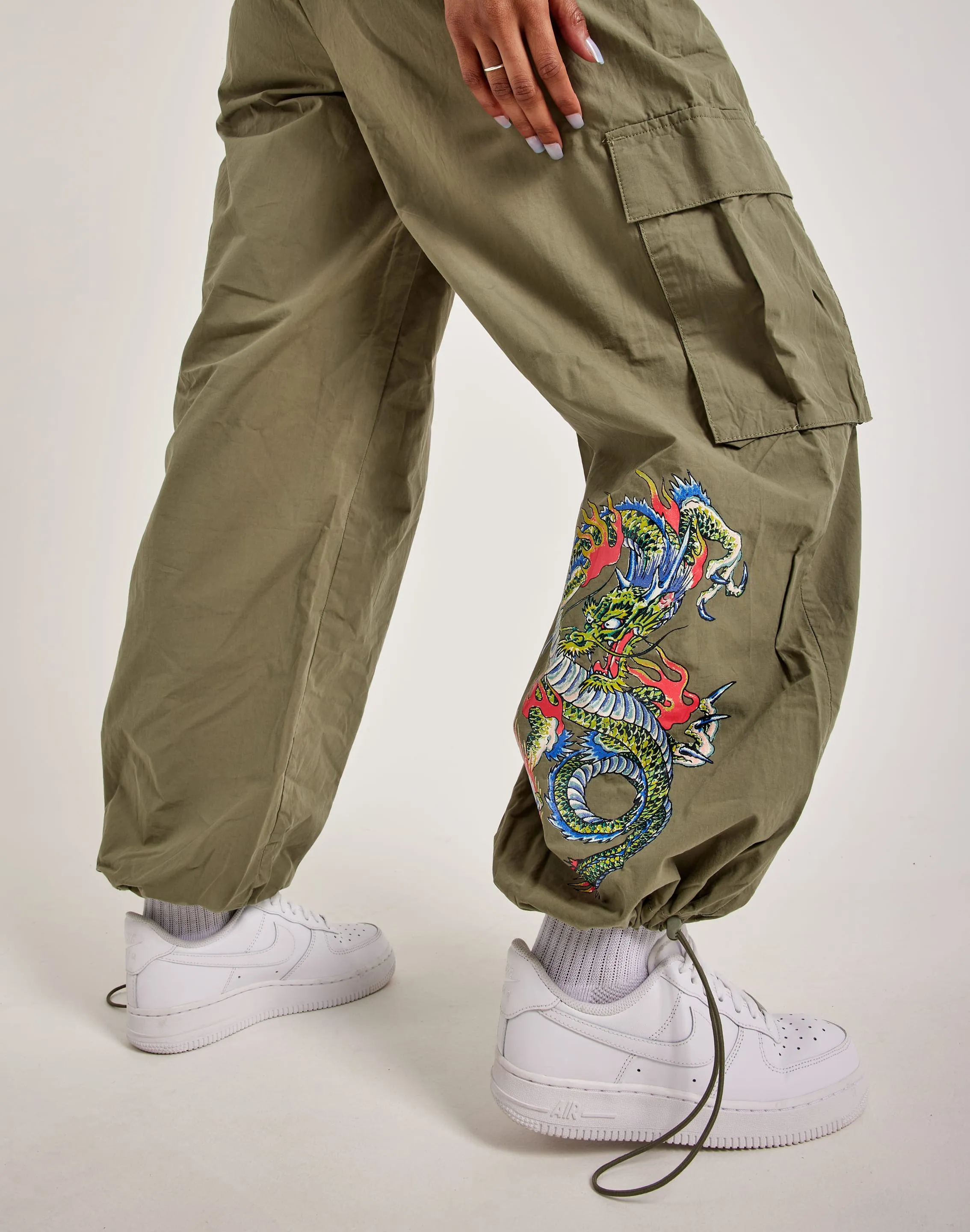 Ed Hardy Dragon Cargo Pants