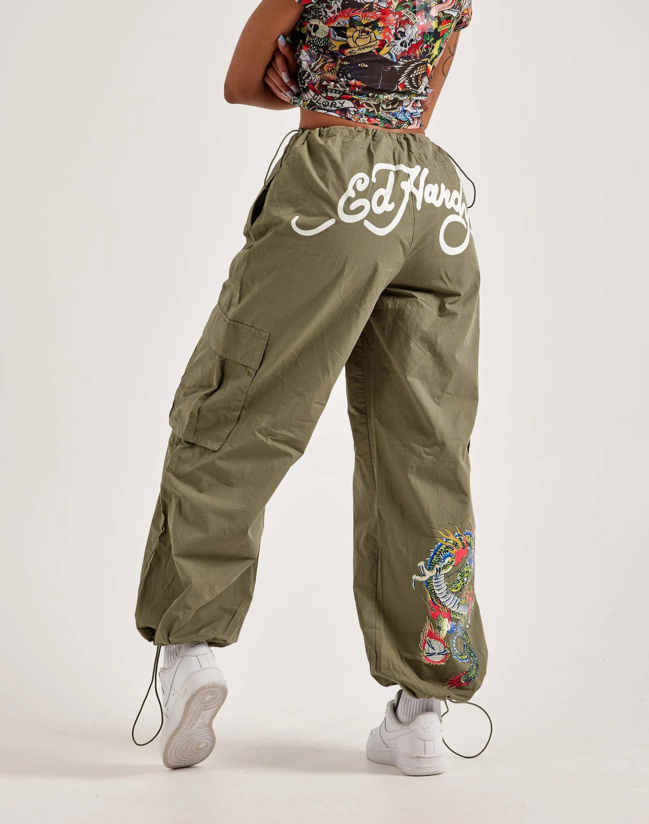 Ed Hardy Dragon Cargo Pants