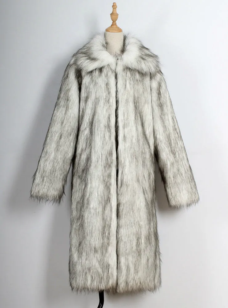 Faux Fur Like Coats Women's Long Coats