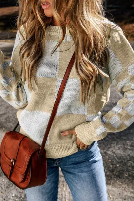 Flaxen Drop Shoulder Sweater