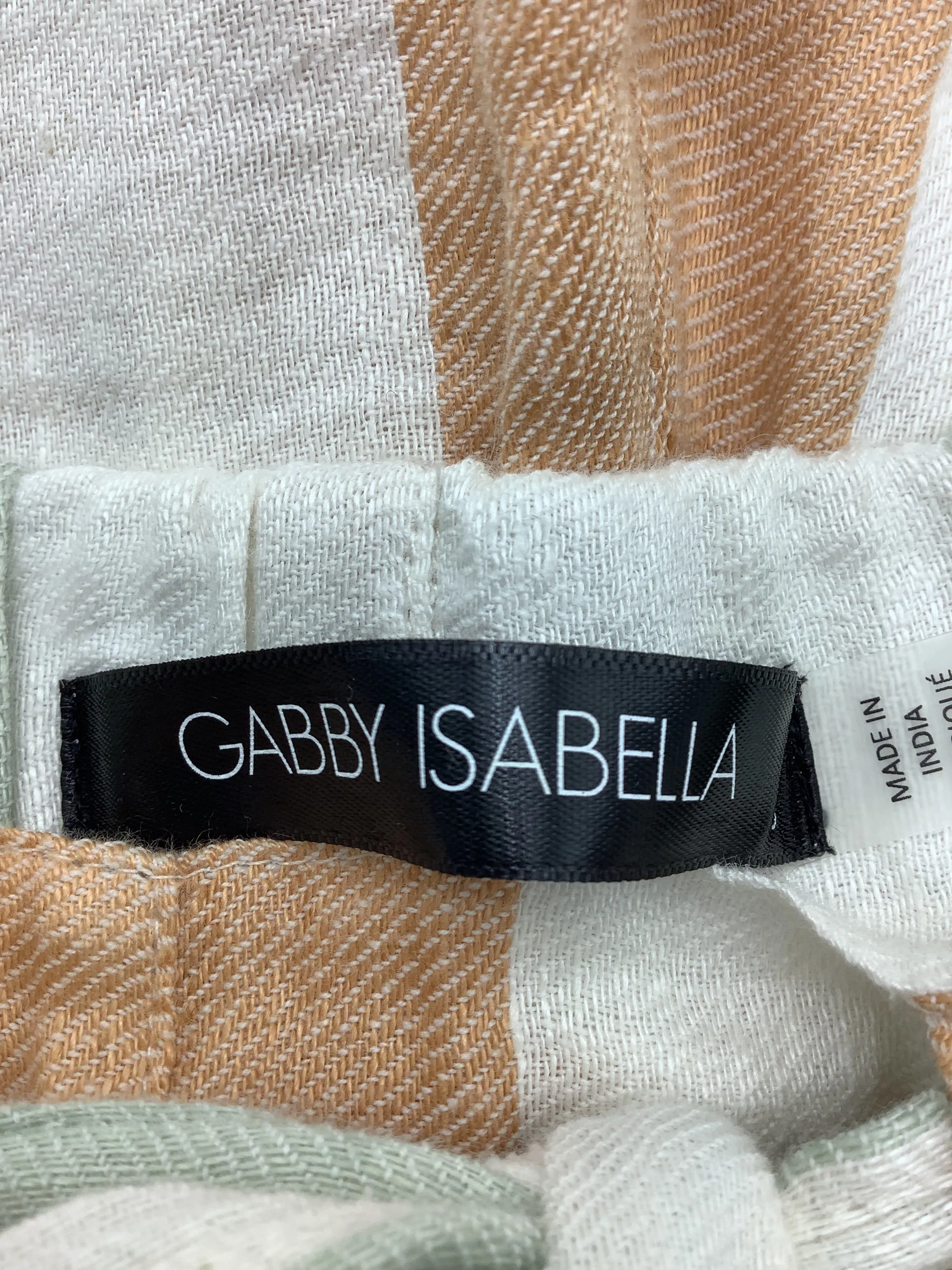 Gabby Isabella Wide Leg Straight Pant Size: S