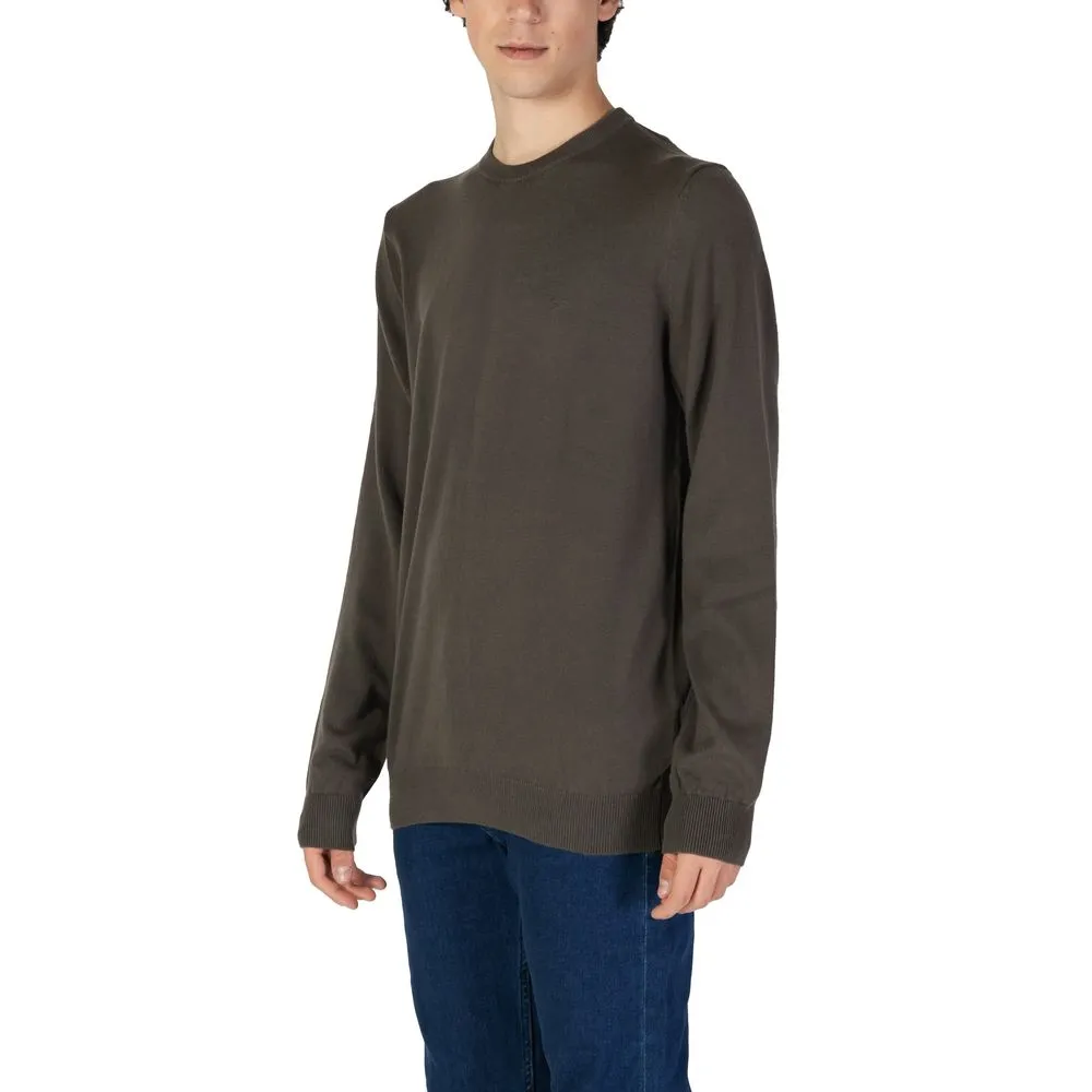 Gas Green Cotton Sweater