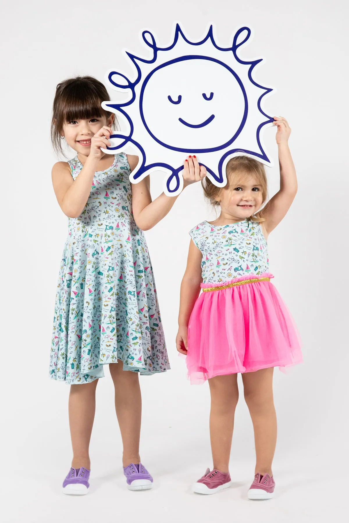 Girls Dress EGG New York Iona Blue