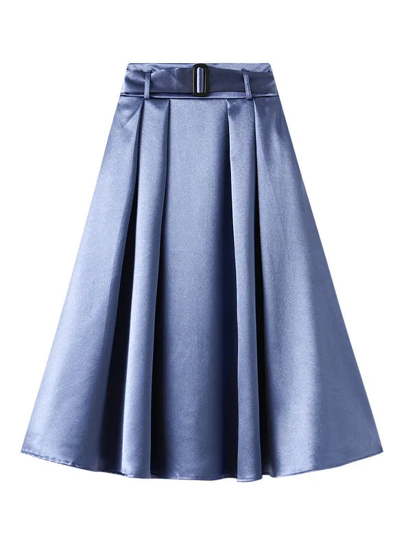 High Waist Big Swing Umbrella Skirt