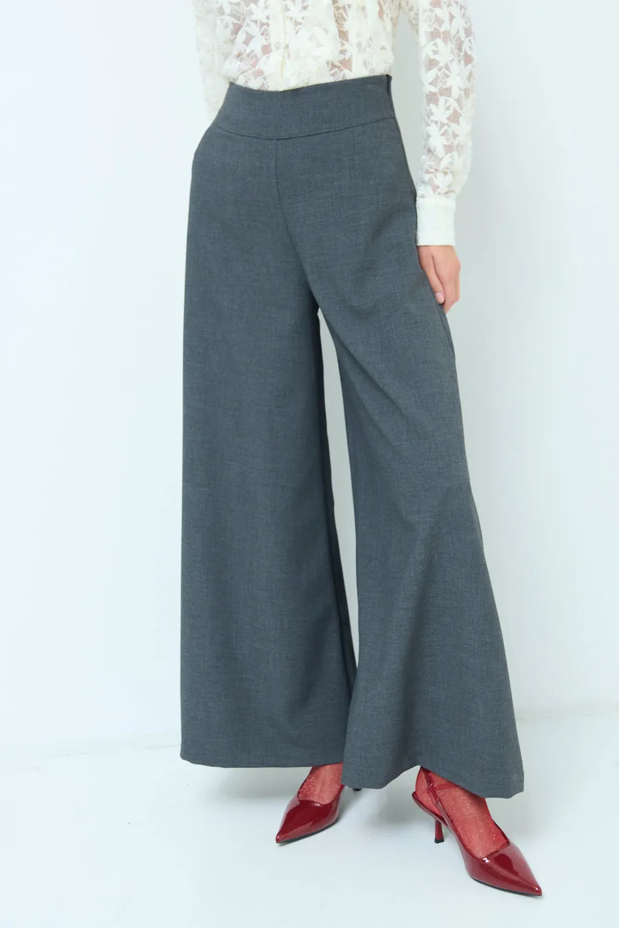 High-waisted palazzo pants wholesale