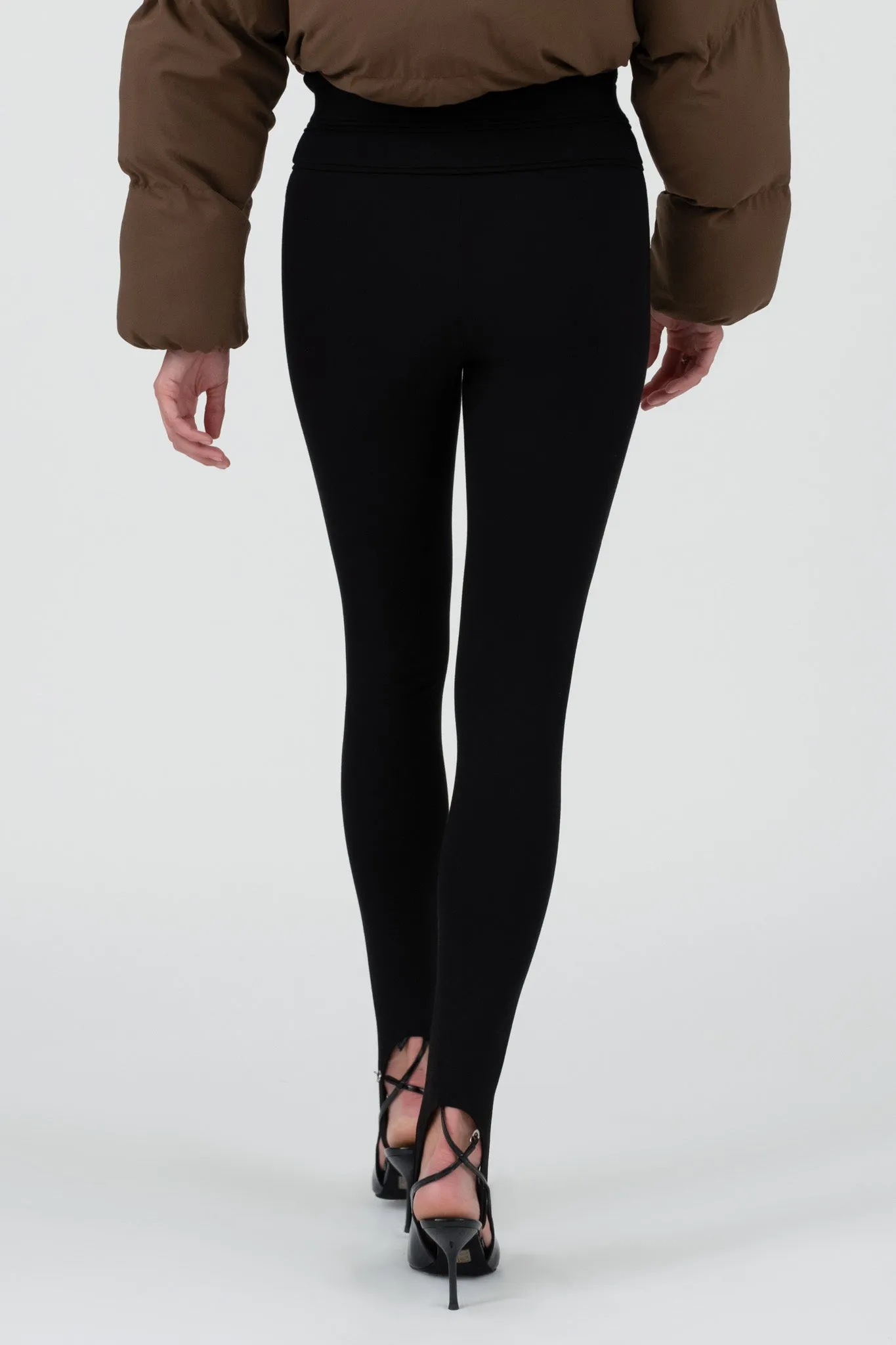 HIGH WAISTED STIRRUP PANTS