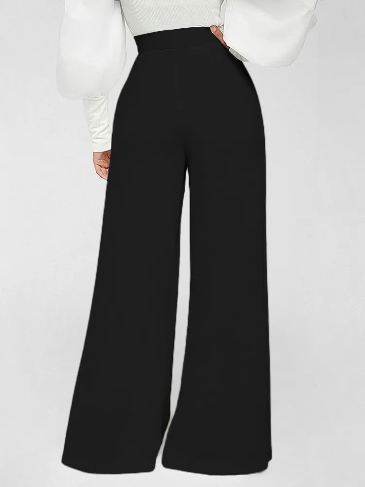 High Waisted Wide Leg Pants