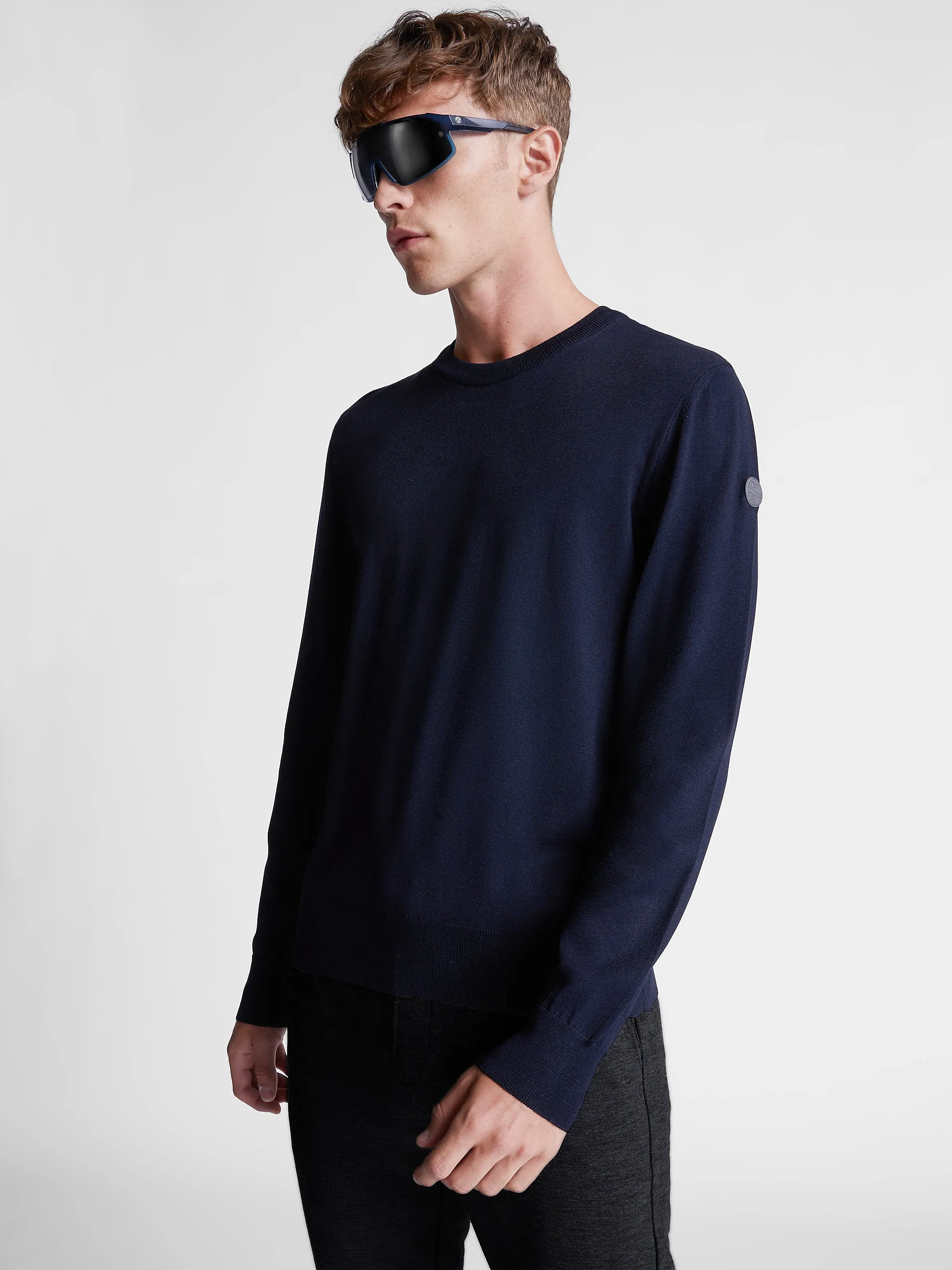 ID40146-North Sails Navy Crew Neck