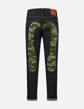 Ishigaki Camouflage Inserted Daicock Slim Fit Jeans #2010 no.1