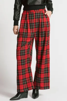 Katherine Pants Plaid