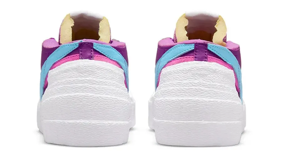 KAWS X SACAI X NIKE BLAZER LOW PURPLE MULTI