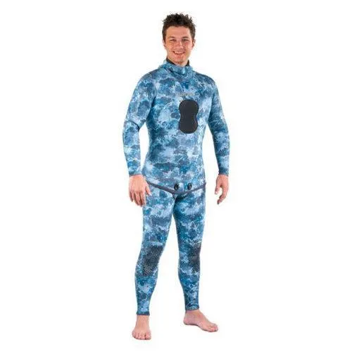 Mares Instinct Wetsuit 3.0mm Jacket - Camo Blue S2