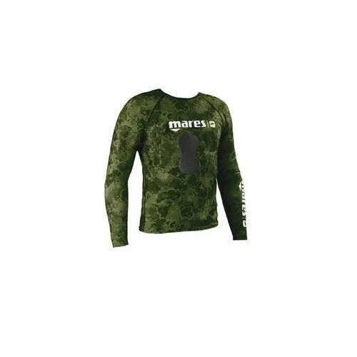 Mares Rash Guard Camo Top with Chest Pad